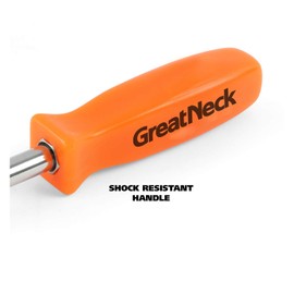 GreatNeck SD4BC 6-in-1 Screwdriver Multi Tool, 2 Flat Head Bits, 2 Phillips Head Bits, and 2 Hex Bits