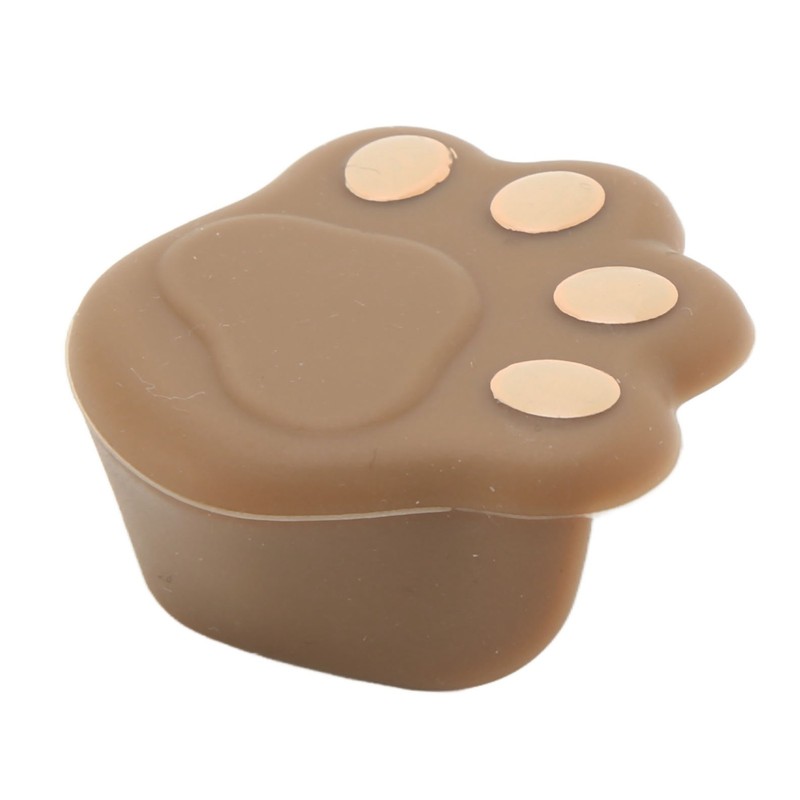 12 Pcs Corner Protector Cat Paw Shape Silicone Material 3.8x3.8x1.9cm