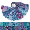 Soimoi Jelly Roll 40 Strip Assorted Bundle, Fabric Strips for