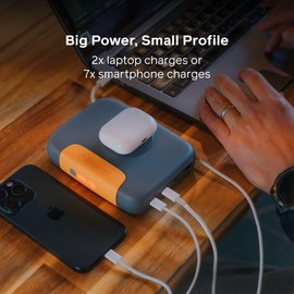 BioLite Charge 100 Max 100W Fast Portable Charger for Multiple Devices
