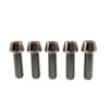 RISON Titanium Bolts M6 x 1.0 x 22 mm Conical