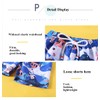 NautySaurs Boys Board Shorts Kids Swimming Shorts Hawaiian Cartoon Full