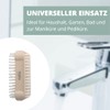 PARSA Beauty Nature Love Nail Brush, Hand Wash Brush, Double-Sided