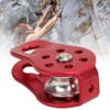 Outdoor Portable Climbing Metal Hardware Single Sheave Fixed Pulley with