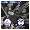 7 Point Spline Drive Tuner Socket Key Tool, Lug Nuts