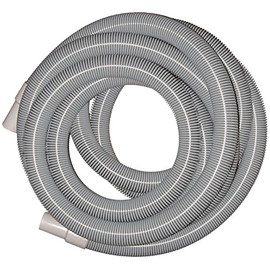 Hydro-Force AH36BH Carpet Cleaning Vacuum Hose with Cuffs for Truck Mounts and Portable Extractors, 1.5" x 25', Gray