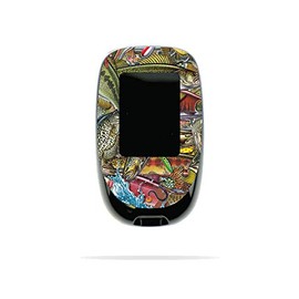 MightySkins Skin Compatible with Accu-Chek Nano - Fish Puzzle | Protective, Durable, and Unique Vinyl Decal wrap Cover | Easy to Apply, Remove, and Change Styles | Made in The USA