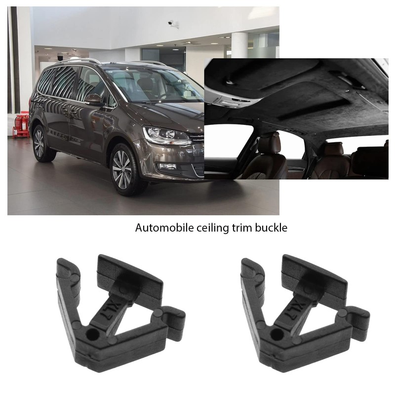 30PCS Headlining Roof Lining Plastic Trim Clips 7M0868563 Compatible with