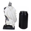 Templar White Cloak Medieval Crusader Swordsman Knight W/ Cross Shield