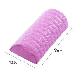 LATRAT Manicure Hand Cushion Nail Design Hand Rest Nail Studio Cushion Sponge Wrist Cushion for Salon Nail Art Nail Art Removable and Washable (Pink)