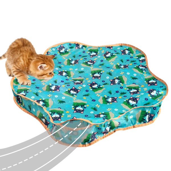 Fuz Bigaza Indoor Cat Toy Interactive Baggie(Toys Not Included) Electric