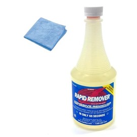 Detailing Connect Rapid Tac - Rapid Remover 32oz Adhesive Remover Microfiber Towel Bundle