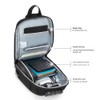Shockproof Protective Crossbody Shoulder Chest Backpack Travel Home Storage Bag