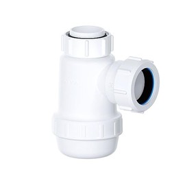 Viva Sanitary WTBT3238 EASI-FLO Bottle Trap 38mm Seal for Basins, Sinks & Bidets 32mm/1¼"