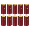 uxcell 100Pcs PVC Heat Shrink Capsules Wine Bottle Capsules Shrink