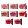 Lápiz Labial Mate De Terciopelo De 8 Colores, Ligero E