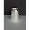 Pair of Silver Plated Smooth Candle Follower 7/8" Size (Burner