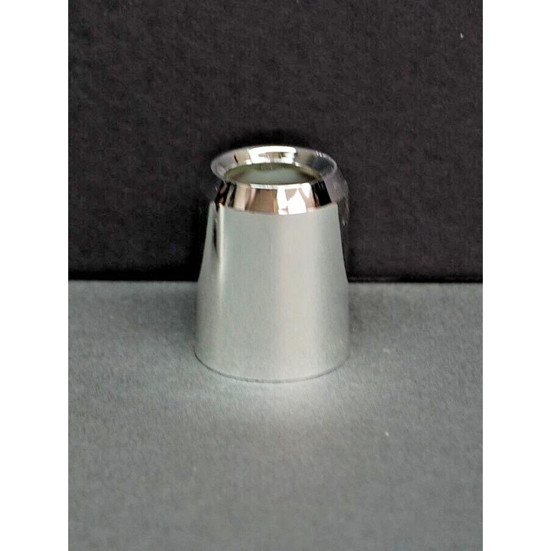 Pair of Silver Plated Smooth Candle Follower 7/8" Size (Burner