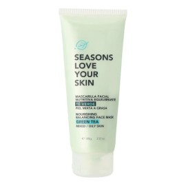 Mascarilla Facial Nutritiva Equilibrante Té Verde 100gr Tipo de piel Mixta
