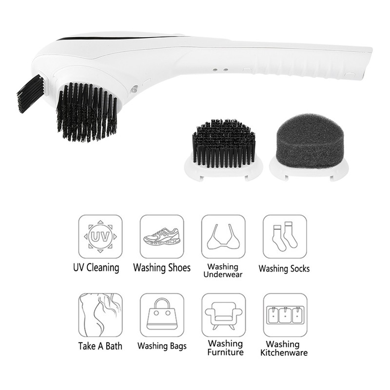 Intelligent Electric Vibration Shoes Washer USB Rechargeable Cleaning Brush with