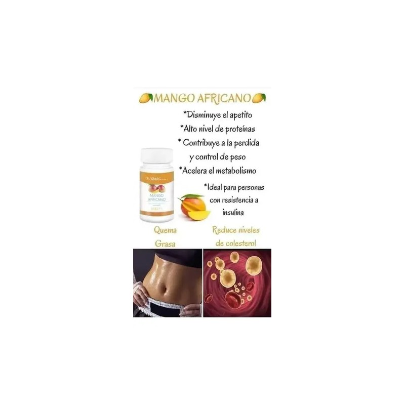 2 Mango Africano Controla El Apetito & Pierde Peso +
