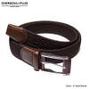 EVERSOUL Mesh Belt, 10 Colors, Stretchable, Elastic Belt, Braid, Business,