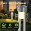 Solar Pathlight Security Light Motion- Outdoor Sensor Security Light Metal