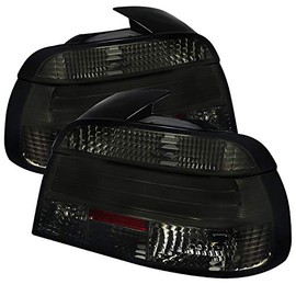 Carpartsinnovate For 97-00 LED Bar Smoke Tail Lights Brake Lamps Pair