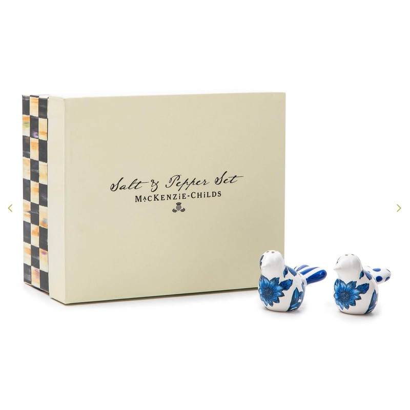 MacKenzie-Childs English Garden Salt & Pepper Shakers