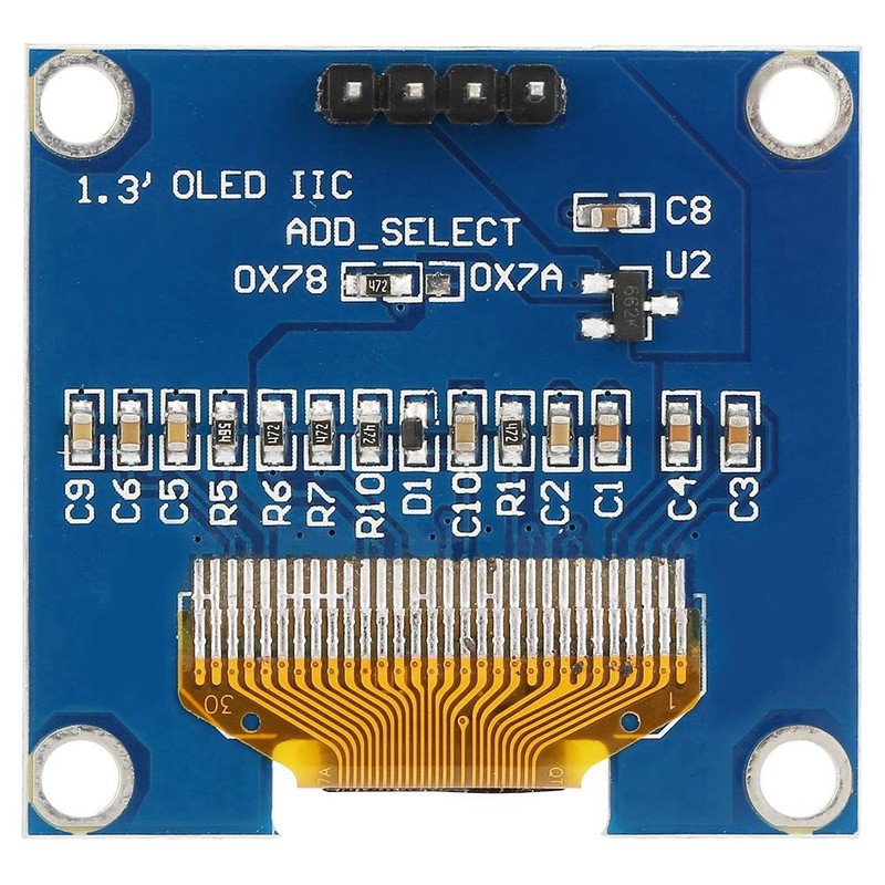 Pantalla OLED, 1pc 1.3 pulgadas Módulo de pantalla OLED IIC