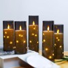 kakoya Flameless LED Candles with Timer 5 Pc Flickering Flameless