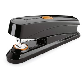Novus B8fc Flat Clinch Stapler, Power on Demand=70% Less Effort, 50 Sheet Capacity, German Engineered, Staple|Pin|Tack, Black (020-1673)