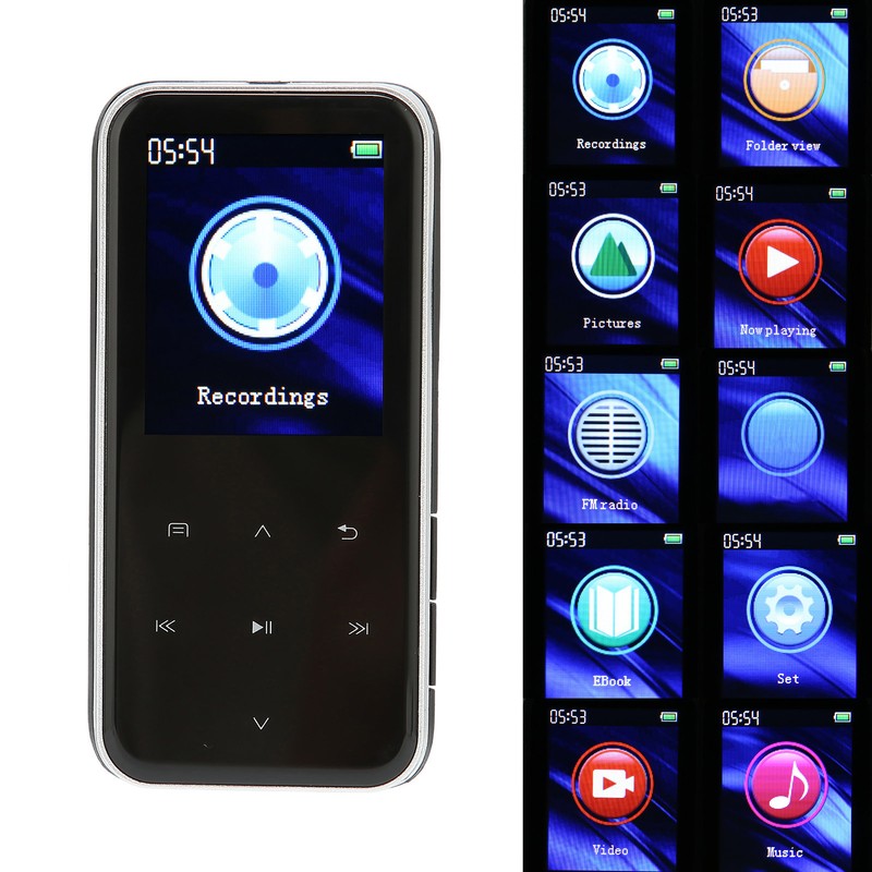 M22 Digital Voice Recorder One Click Recording Touch Buttons Multi