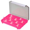 PATIKIL Waterproof Fishing Lure Box, Plastic Fish Tackle Accessory Storage