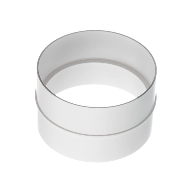 100mm / 4 Inch Duct Connector - Round PVC Ducting