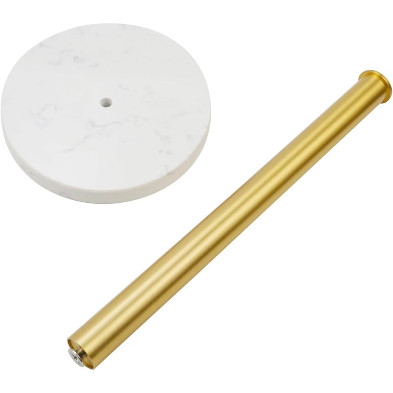 CAIHONG Paper Towel Holder, Roll Holder Free Standing with Weighted