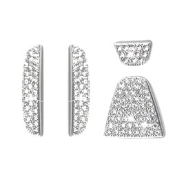 2022 Accord Bling Car Accessories Car Rear Logo Emblem Sticker Shiny Crystal Sticker Interior Accessories Compatible with Accord Accessories 10th Civic Sedan 2022 2021 2020 2019 2018