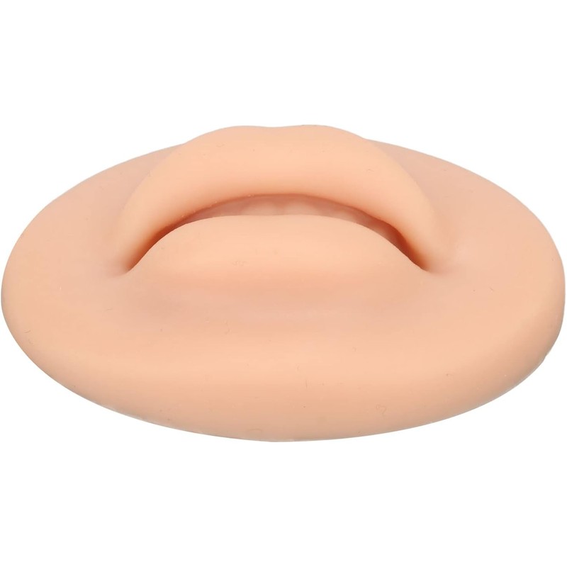 10 Labios de Práctica, Modelo de Boca Abierta de Silicona