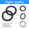 25076RP Washer and Ring Kit (12-Pack) - Replacement O-Ring Rubber