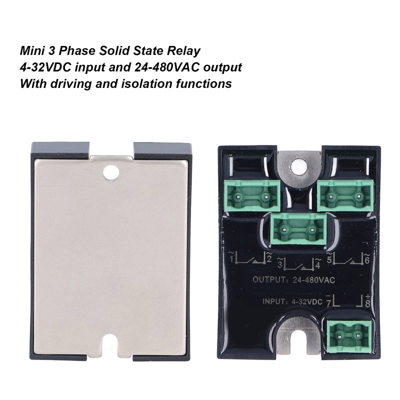 BERM 3 Phase Solid State Relay Mini SSR Relay Connector