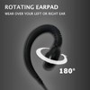 PROMAXPOWER [5-Pack] 1-Wire C-Shape Swivel Earpiece Headset with PTT Button
