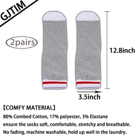 GJTIM 2PAIRS Funny Movie Inspired Gift Novelty Causal Crew Socks Birthday Gift For Fans（Watching Labyrin）