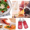 Meirrnyyu 20 Pcs 4 Oz Plastic Squeeze Condiment Bottles with