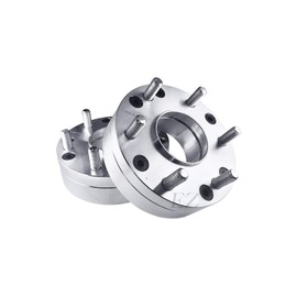 EZAccessory 2 Wheel Adapters 5x135 to 6x5.5 Fits Ford F150 97-03 with 78mm Lip for Hub Centric Fit Chevy GMC 6 Lug Wheels