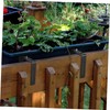 Totority 1Set Iron Flower Pot Bracket Heavy Duty Flower Planter