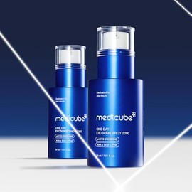 Medicube Zero One Day Exosome Shot 2000 Ampolla Facial Coreana Espículas Exosomas Aha Bha Pha Niacinamida Cuidado Poros Textura