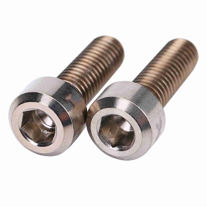6pcs set M5*16mm Titanium Alloy Bike Fixed Stem Bolts For