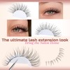 Focipeysa Focipeysa Wispy Lash Clusters Natural Cluster Eyelashes Clear Band