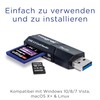 Integral Dual-Slot Micro SD & SD USB 3.0 Memory Card