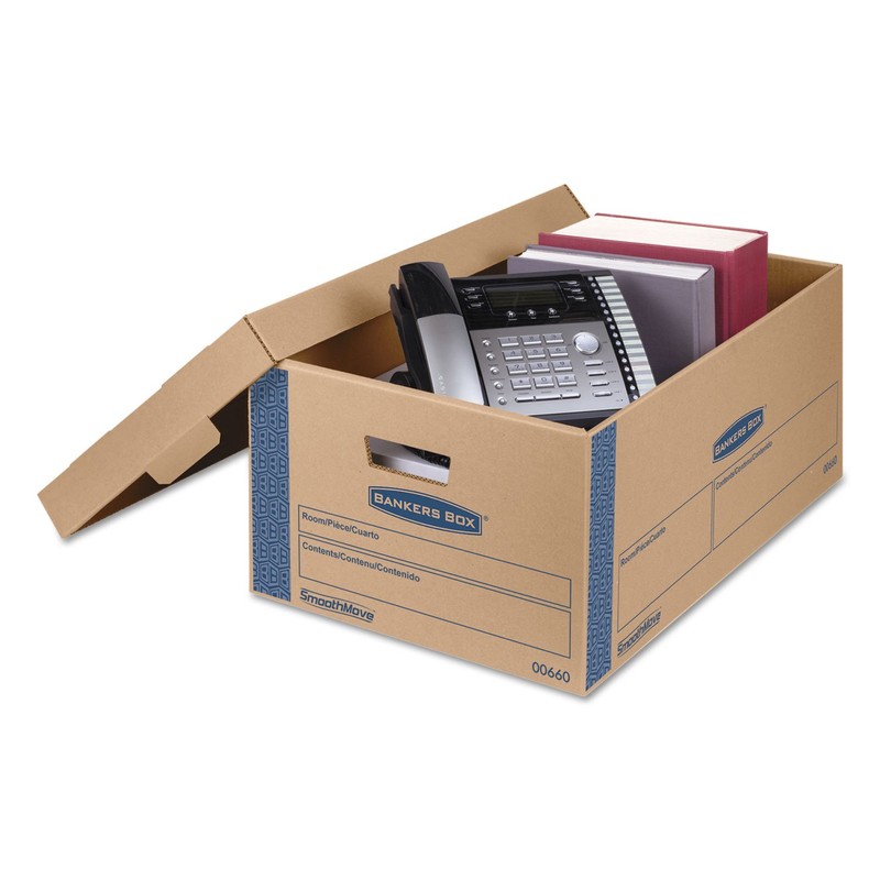 FEL0066001 - Bankers Box Smoothmove Prime Lift-Off Lid Large Moving